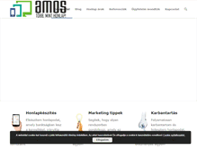 Tablet Screenshot of amos.hu
