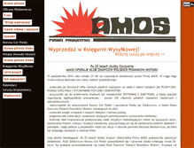 Tablet Screenshot of amos.waw.pl